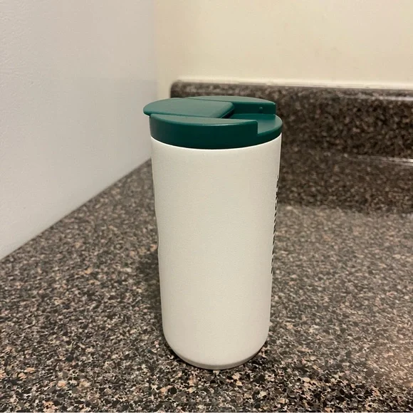 Starbucks NWT 12oz 1971 Heritage Coffee Stainless Steel White Tumbler - Picture 3 of 6